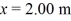 A force on an object is given by F(x)= ( -4.00 N/m)x + ( 2.00 N/m<sup>3</sup>)x<sup>3</sup>.What is the change in potential energy in moving from to ?