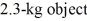 <strong>A 2.3-kg object traveling at 6.1 m/s collides head-on with a 3.5-kg object traveling in the opposite direction at 4.8 m/s.If the collision is perfectly elastic,what is the final speed of the ?</strong> A) 0.48 m/s B) 7.1 m/s C) 3.8 m/s D) 4.3 m/s E) 6.6 m/s