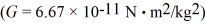 Ekapluto is an unknown planet that has two moons in circular orbits.The table summarizes the hypothetical data about the moons. The mass of Ekapluto is closest to