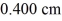 <strong>A lightly damped harmonic oscillator,with a damping force proportional to its speed,is oscillating with an amplitude of 0.500 cm at time .When ,the amplitude has died down to .At what value of t will the oscillations have an amplitude of 0.250 cm?</strong> A) 18.5 s B) 20.5 s C) 16.5 s D) 25.5 s E) 5.13 s