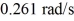 <strong>A 2.15 kg lightly damped harmonic oscillator has an angular oscillation frequency of .If the maximum displacement of occurs when t = 0.00 s,and the damping constant b is 0.74 kg/s what is the object's displacement when t = 4.01 s?</strong> A) 0.50 m B) 0.43 m C) 0.58 m D) 0.65 m