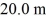 <strong>The sound from a single source can reach point O by two different paths.One path is long and the second path is 21.0 m long.The sound destructively interferes at point O.What is the minimum frequency of the source if the speed of sound is 340 m/s?</strong> A) 340 Hz B) 6800 Hz C) 520 Hz D) 680 Hz E) 170 Hz