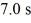 <strong>A jet aircraft,in level flight at constant speed,is observed directly overhead.A sonic boom is heard later,at which time the line of sight to the aircraft forms a 56° angle with respect to the horizontal.The speed of sound is .What is the Mach number (the ratio of the speed of the jet to the speed of sound)for the aircraft?</strong> A) 1.2 B) 1.8 C) 1.9 D) 2.1 E) 2.2