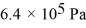 A cylinder contains 1.2 moles of ideal gas,initially at a temperature of 116°C.The cylinder is provided with a frictionless piston,which maintains a constant pressure of on the gas.The gas is cooled until its temperature has decreased to For the gas and the ideal gas constant (a)Find the work done by (or on)the gas during this process.Is the work done by or on the gas? (b)What is the change in the internal (thermal)energy of the gas during this process? (c)How much heat is transferred to (or from)the gas during this process? Does this heat flow into or out of the gas?