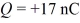 <strong>The point charge at the bottom of the figure is ,and the curve is a circular arc.What is the magnitude of the force on the charge Q due to the other point charges shown? </strong> A) 1.9 × 10<sup>-4</sup> N B) 1.2 × 10<sup>-4</sup> N C) 1.6 × 10<sup>-4</sup> N D) 2.3 × 10<sup>-4</sup> N