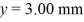 A tiny object carrying a charge of +3.00 μC and a second tiny charged object are initially very far apart.If it takes of work to bring them to a final configuration in which the object i is at ,y = 1.00 mm,and the other charged object is at , ,find the magnitude of the charge on the second object.
