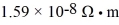<strong>A silver wire with resistivity   carries a current density of   What is the magnitude of the electric field inside the wire?</strong> A) 0.064 V/m B) 2.5 V/m C) 0.040 V/m D) 0.10 V/m <div style=padding-top: 35px> 