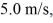 <strong>A charged particle of mass 0.0020 kg is subjected to a magnetic field which acts at a right angle to its motion.If the particle moves in a circle of radius at a speed of what is the magnitude of the charge on the particle?</strong> A) 0.0083 C B) 120 C C) 0.00040 C D) 2500 C