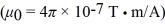 <strong>The figure shows two long,parallel current-carrying wires.The wires carry equal currents   A in the directions indicated and are located a distance d = 0.5 m apart.Calculate the magnitude and direction of the magnetic field at the point P that is located an equal distance d from each wire.    </strong> A) 8 µT downward B) 8 µT upward C) 4 µT downward D) 4 µT upward E) 4 µT to the right <div style=padding-top: 35px> 