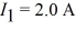 As shown in the figure,two long straight wires are separated by a distance of   The currents are   to the right in the upper wire and   to the left in the lower wire.What are the magnitude and direction of the magnetic field at point P,which is a distance   below the lower wire?    <div style=padding-top: 35px> 