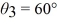 <strong>In the figure,the orientation of the transmission axis for each of three polarizing sheets is labeled relative to the vertical direction.A beam of light,polarized in the vertical direction,is incident on the first polarized with an intensity of 1000 W/m<sup>2</sup>.What is the intensity of the beam after it has passed through the three polarizing sheets when θ<sub>1</sub> = 30°,θ<sub>2</sub> = 30° and ? </strong> A) 141 W/m<sup>2</sup> B) 316 W/m<sup>2</sup> C) 433 W/m<sup>2</sup> D) 563 W/m<sup>2</sup> E) 188 W/m<sup>2</sup>