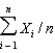 <strong>The formula below is used to calculate the ____. </strong> A)mode of a sample B)median of a sample C)sample mean D)range of a sample
