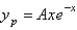 <strong>The correct form of the particular solution of is</strong> A) B) C) D) E) none of the above