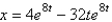 <strong>In the previous problem, the solution for the position, , is</strong> A) B) C) D) E)