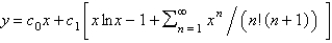 <strong>Using power series methods, the solution of is</strong> A) B) C) D) E)