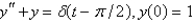 <strong>Using Laplace transform methods, the solution of , is</strong> A) B) C) D) E)