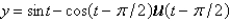 <strong>Using Laplace transform methods, the solution of , is</strong> A) B) C) D) E)