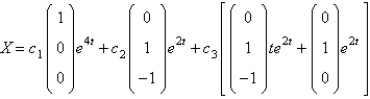 <strong>The solution of are</strong> A) B) C) D) E)