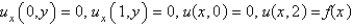 <strong>Consider Laplace's equation on a rectangle, with boundary conditions . When the variables are separated using , the resulting problems for and are</strong> A) B) C) D) E)