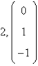 <strong>The eigenvalue-eigenvector pairs for the matrix are Select all that apply.</strong> A) B) C) D) E)