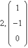 <strong>The eigenvalue-eigenvector pairs for the matrix are Select all that apply.</strong> A) B) C) D) E)