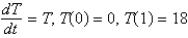 <strong>A frozen chicken at is taken out of the freezer and placed on a table at . One hour later the temperature of the chicken is . The mathematical model for the temperature as a function of time is (assuming Newton's law of warming)</strong> A) B) C) D) E)