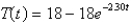 <strong>In the previous two problems, the solution for the temperature is</strong> A) B) C) D) E)