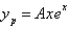 <strong>The correct form of the particular solution of is</strong> A) B) C) D) E) none of the above