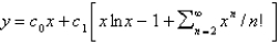 <strong>Using power series methods, the solution of is</strong> A) B) C) D) E)