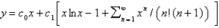 <strong>Using power series methods, the solution of is</strong> A) B) C) D) E)