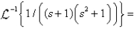 <strong>Using the convolution theorem, we find that </strong> A) B) C) D) E)