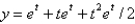 <strong>Using Laplace transform methods, the solution of is</strong> A) B) C) D) E)