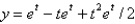 <strong>Using Laplace transform methods, the solution of is</strong> A) B) C) D) E)