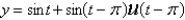 <strong>Using Laplace transform methods, the solution of is</strong> A) B) C) D) E)