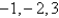 <strong>The eigenvalues of the matrix are</strong> A) 1, 2, 3 B) 2, 2, 3 C) 1, 2, 2 D) E)