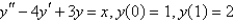 <strong>Consider the boundary-value problem . Replace the derivatives with central differences with a step size of . The resulting equations are</strong> A) B) C) D) E)