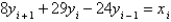 <strong>Consider the boundary-value problem . Replace the derivatives with central differences with a step size of . The resulting equations are</strong> A) B) C) D) E)