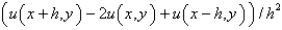 <strong>The central difference approximation for with step size is</strong> A) B) C) D) E)