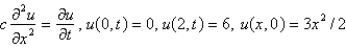 <strong>The central difference approximation for Replace with a central difference approximation with and with a forward difference approximation with . The resulting equation is</strong> A) B) C) D) E)