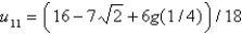 <strong>In the four previous problems, let . The calculated values of are Select all that apply.</strong> A) B) C) D) E)