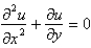 <strong>The heat equation is</strong> A) B) C) D) E)