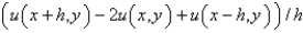<strong>The central difference approximation for with step size is</strong> A) B) C) D) E)