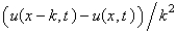 <strong>The forward difference approximation of with step size k is</strong> A) B) C) D) E)