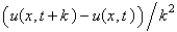 <strong>The forward difference approximation of with step size k is</strong> A) B) C) D) E)