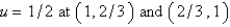 <strong>Consider the problem . A finite difference approximation of the solution is desired, using the approximation of the previous problem. Use a mesh size of The conditions satisfied by the mesh points on the boundary are Select all that apply.</strong> A) B) C) D) E)