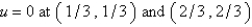 <strong>Consider the problem . A finite difference approximation of the solution is desired, using the approximation of the previous problem. Use a mesh size of The conditions satisfied by the mesh points on the boundary are Select all that apply.</strong> A) B) C) D) E)
