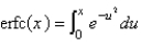 <strong>The complementary error function is defined as</strong> A) B) C) D) E)