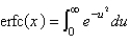 <strong>The complementary error function is defined as</strong> A) B) C) D) E)