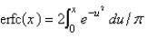 <strong>The complementary error function is defined as</strong> A) B) C) D) E)