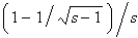 <strong>The value of is</strong> A) B) C) D) E) none of the above
